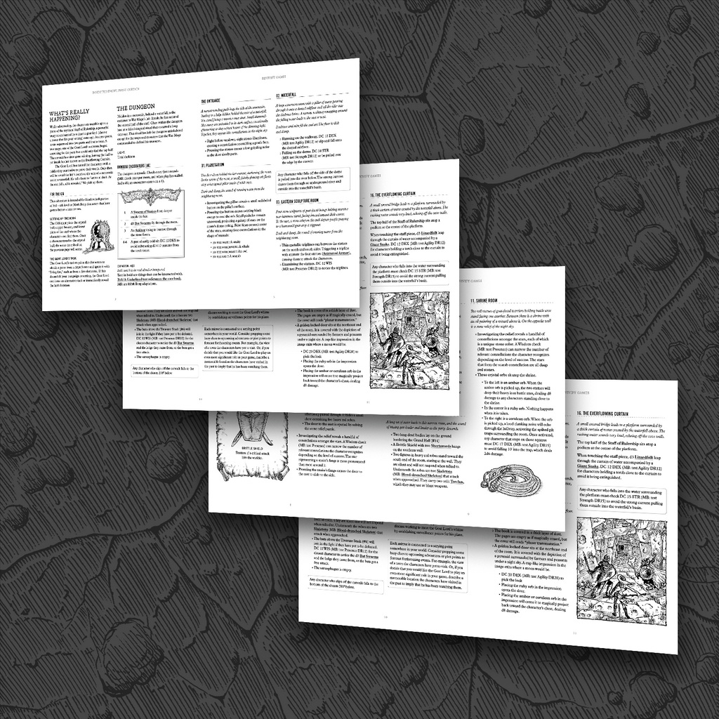 Inside the Everflowing Curtain