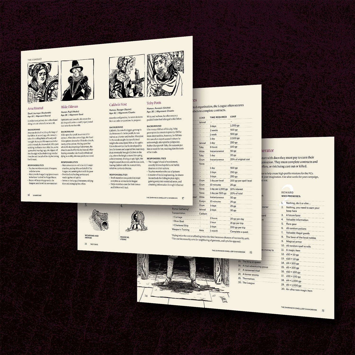 The Darkness Dwellers' Handbook
