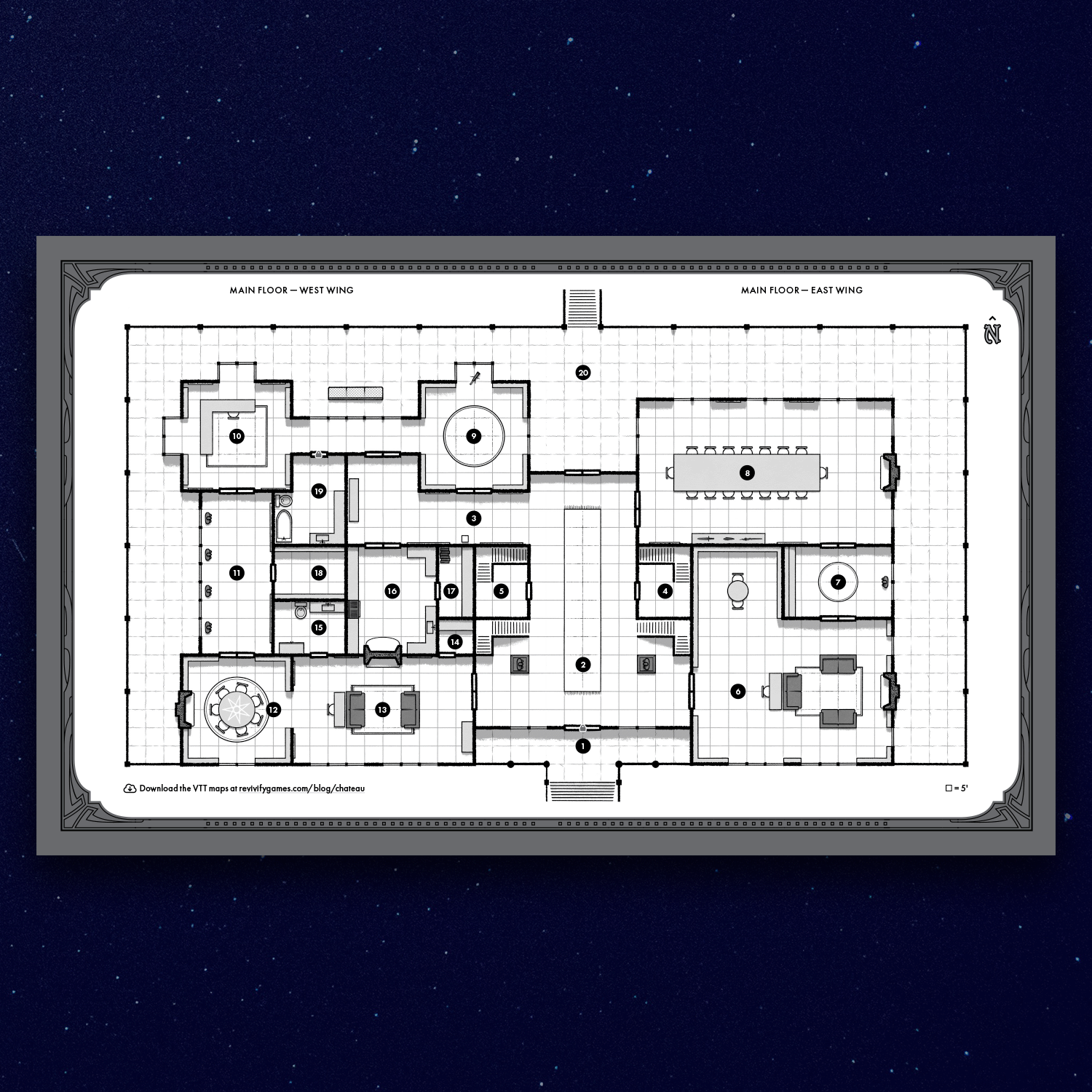 The Château Amongst the Stars