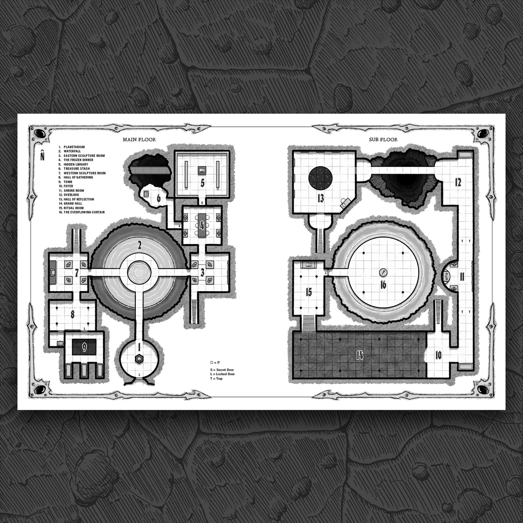 Inside the Everflowing Curtain