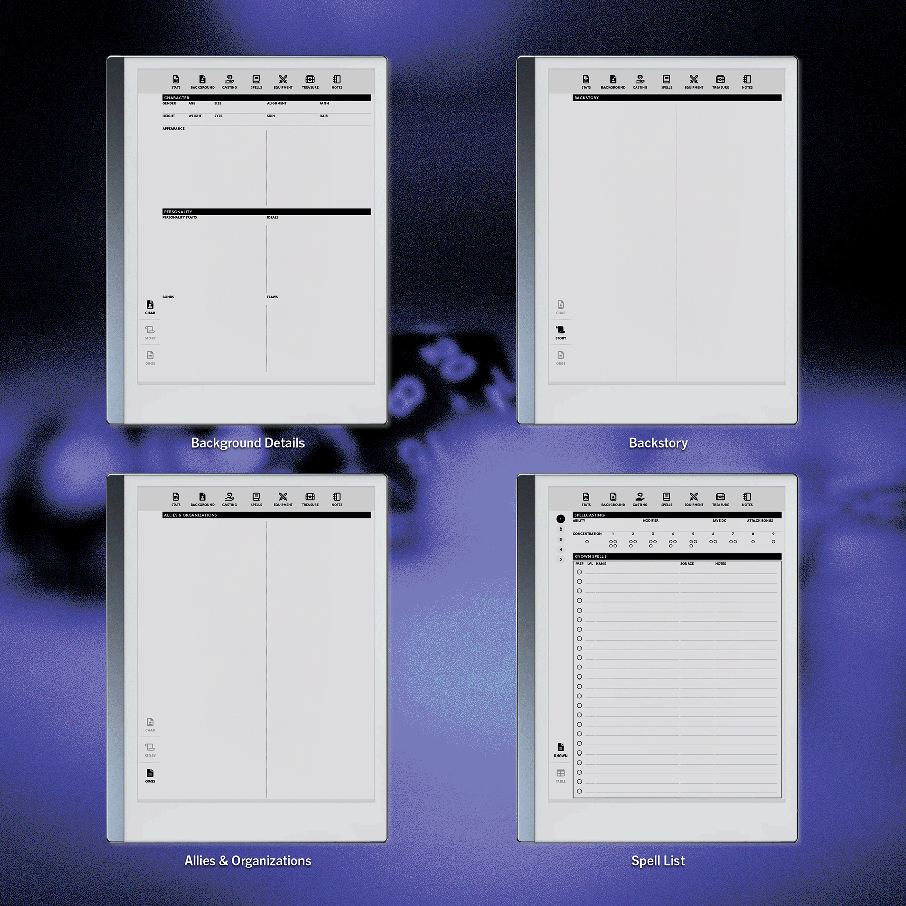 Remarkable D&D Character Tome